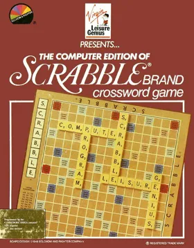 Computer Scrabble Deluxe box cover front